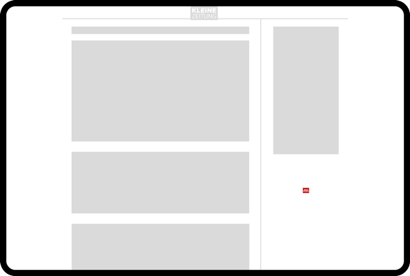 Kleine Zeitung Medium Rectangle Desktop