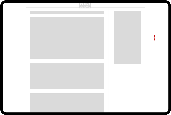 Kleine Zeitung Skyscraper Desktop