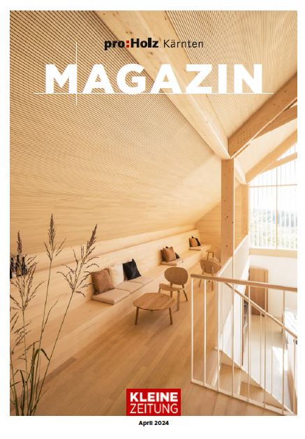 Kleine Zeitung Kleine Zeitung proHolz Ausgabe April